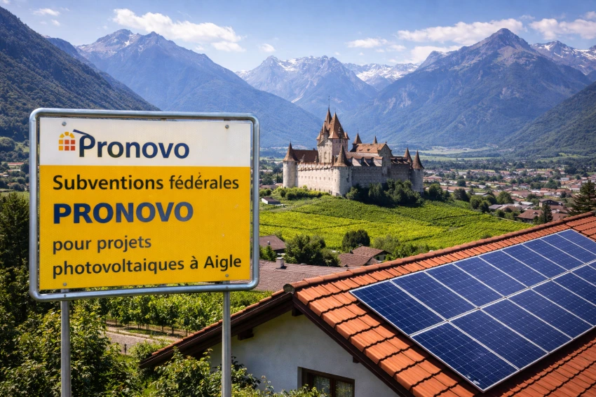 Subvention Pronovo Aigle